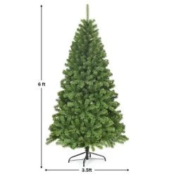 Tangkula Artificial Christmas Tree PVC Hinged Spruce Xmas Tree with Branch Tips 16 Tangkula Artificial Christmas Tree PVC Hinged Spruce Xmas Tree with Branch Tips -Northlight Christmas Store GUEST c765512e 4dd7 4efa bb4d e20f290b5caf