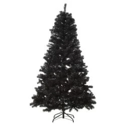 HOMCOM Artificial Christmas Tree Unlit Douglas Fir with Realistic Branches and Tips, Black Halloween Style -Northlight Christmas Store GUEST c7d717aa 1f8c 40d1 a272 77b9a39a0041
