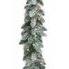 Kurt S. Adler Kurt Adler 9 Foot Pre-Lit Warm White LED Snow Pine Garland