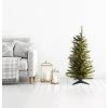 3ft Nearly Natural Pre-Lit Artificial Christmas Tree with Pinecones Clear Lights