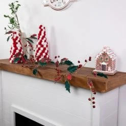 Northlight 5' Green and Red Plaid Holly with Jingle Bells Christmas Garland - Unlit -Northlight Christmas Store GUEST cb7011a3 f335 4b3d 9504 96b0b80acd69