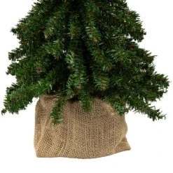Northlight 15" Downswept Village Pine Medium Artificial Christmas Tree in Burlap Base, Unlit -Northlight Christmas Store GUEST cd2b0984 6910 4002 9adb 0af9ab96ea71