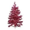 Northlight 2' Pre-lit Pink Passion Iridescent Pine Artificial Tinsel Christmas Tree - Clear Lights -Northlight Christmas Store GUEST cfe116f0 10d0 4de1 87db 53c115e47b84