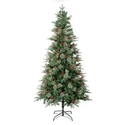 National Tree Company First Traditions Unlit Virginia Pine Artificial Christmas Tree with Berries & Pinecones -Northlight Christmas Store GUEST d079e9c1 8ed1 4a52 82c5 d461d69f0967