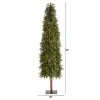 7ft Nearly Natural Pre-Lit Grand Alpine Slim Artificial Christmas Tree Clear Lights 1 7ft Nearly Natural Pre-Lit Grand Alpine Slim Artificial Christmas Tree Clear Lights -Northlight Christmas Store GUEST d123f530 9ead 4e79 a089 d27d1c0b1206