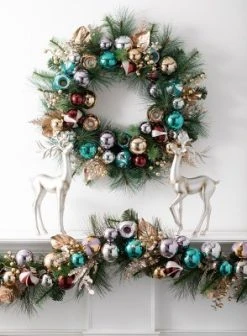 Sullivans 6' Ornament & Pine Artificial Garland 72"L Green -Northlight Christmas Store GUEST d12bb119 2ed4 480e b3ac 07a72d638cf3