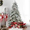 Northlight 6.5' Pre-Lit Flocked Saratoga Spruce Artificial Christmas Tree - Clear Lights -Northlight Christmas Store GUEST d2c7ef0e b7b1 490b 8055 8d5c7e77886a