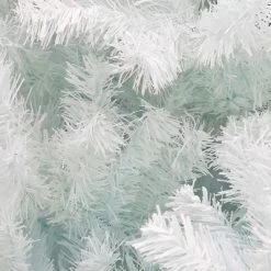 National Tree Company 7 Foot Full Bodied Flocked Unlit Snowy Festive Artificial Christmas Tree with 1,133 Branch Tips, & Metal Stand, White -Northlight Christmas Store GUEST d4238d8a 1aee 446c b8a0 312ab55e79eb