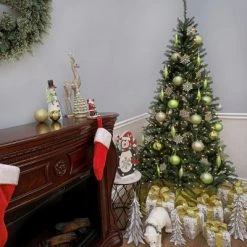 National Tree Company 6 ft Pre-Lit Artificial Slim Christmas Tree, Green, Aspen Spruce, White Lights, Includes Stand 8 National Tree Company 6 ft Pre-Lit Artificial Slim Christmas Tree, Green, Aspen Spruce, White Lights, Includes Stand -Northlight Christmas Store GUEST d571605d e679 4a2d b966 360f115efefd