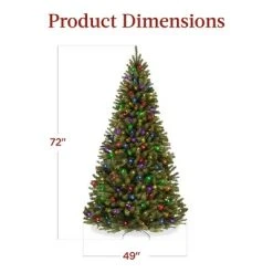 Best Choice Products Pre-Lit Spruce Hinged Artificial Christmas Tree w/ Multicolored Lights, Foldable Stand -Northlight Christmas Store GUEST d6a8780d d072 435b 9f46 5a38da564435