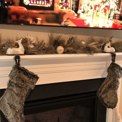 Northlight 6' x 9" Pomegranate and Apple Pine Needle Artificial Christmas Garland - Unlit 5 Northlight 6' x 9" Pomegranate and Apple Pine Needle Artificial Christmas Garland - Unlit - Image 3