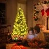 Costway 6ft Pre-lit PVC Artificial Half Christmas Tree 250 LED Lights -Northlight Christmas Store GUEST d7e59e03 4bca 44c7 a35a 73fbf829b3be