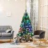 Costway 5ft Pre-lit Fiber Optic PVC Artificial Christmas Tree w/ 449 Branch Tips -Northlight Christmas Store GUEST d815946e 81e0 432f 8334 102a946d9798