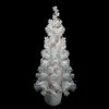 Northlight 3.5' x 18'' Pre-Lit Potted Flocked White Tinsel Artificial Christmas Tree - Clear Lights 1 Northlight 3.5' x 18'' Pre-Lit Potted Flocked White Tinsel Artificial Christmas Tree - Clear Lights -Northlight Christmas Store GUEST d822fea4 f407 4b13 b0d1 68a81e308c9d