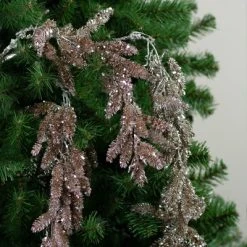 Northlight 51" Champagne Glitter Hanging Pine Christmas Spray -Northlight Christmas Store GUEST d861939b 72af 46dc b0e6 4d2d94abc94c