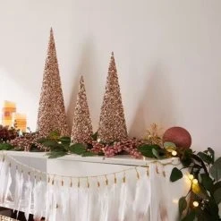 Noma Pre-Lit 9 Foot Artificial Eucalyptus Christmas Garland Holiday Decor with Battery Operated Warm White LED Lights for Banisters & Doorways, Green -Northlight Christmas Store GUEST d9aa6f93 921f 4e1b a367 54c7c417463d