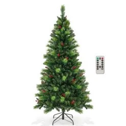 Costway 6FT/7FT/8FT Pre-Lit Artificial Christmas Tree 9 Lighting Modes with 300/400/500 LED Lights & Timer 22 Costway 6FT/7FT/8FT Pre-Lit Artificial Christmas Tree 9 Lighting Modes with 300/400/500 LED Lights & Timer -Northlight Christmas Store GUEST dacba6f0 15b2 4f1b 98f4 1e364c936511