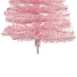 HOMCOM Tall Unlit Slim Douglas Fir Artificial Christmas Tree with Realistic Branches with Tips, Pink 17 HOMCOM Tall Unlit Slim Douglas Fir Artificial Christmas Tree with Realistic Branches with Tips, Pink -Northlight Christmas Store GUEST dbb67672 348a 4096 9e79 45ff90540b61