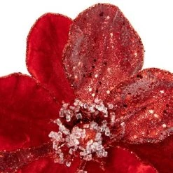 Northlight 18" Red Magnolia Glittered Christmas Stem Spray 8 Northlight 18" Red Magnolia Glittered Christmas Stem Spray -Northlight Christmas Store GUEST dbcddd3d be9b 4730 86cc ebfa8dfee138