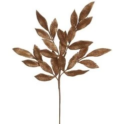 Vickerman 22" Glitter BayLeaf Artificial Christmas Spray 24 Vickerman 22" Glitter BayLeaf Artificial Christmas Spray -Northlight Christmas Store GUEST dc9020c7 2552 4101 9342 8e948781988f