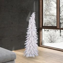 Vickerman 30" x 17" White Whimsical Artificial Christmas Tree -Northlight Christmas Store GUEST dda8d4d1 f629 4969 97bb 3b5a98e7d618