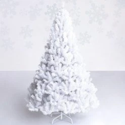Costway 5Ft/6Ft/7Ft/8Ft Artificial PVC Christmas Tree W/Stand Holiday Season Indoor Outdoor White -Northlight Christmas Store GUEST ddc2560e e6ad 4b05 8175 5cb9e5065c69