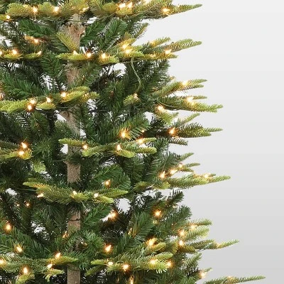 6.5ft Pre-Lit Alaskan Fir Artificial Christmas Tree - Puleo 4 6.5ft Pre-Lit Alaskan Fir Artificial Christmas Tree - Puleo - Image 2