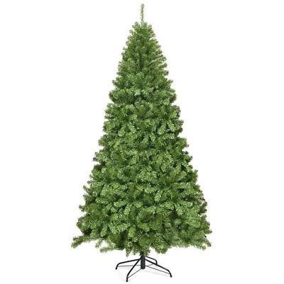 Costway 6Ft/7.5Ft/9Ft Unlit Hinged PVC Artificial Christmas Tree Premium Spruce Tree w/ 928 Tips/1346 Tips/2094 Tips 12 Costway 6Ft/7.5Ft/9Ft Unlit Hinged PVC Artificial Christmas Tree Premium Spruce Tree w/ 928 Tips/1346 Tips/2094 Tips - Image 10