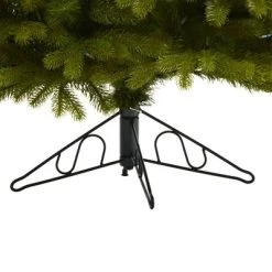 6ft Nearly Natural Pre-Lit LED Cambridge Spruce Flat Back Artificial Christmas Tree Warm White Lights -Northlight Christmas Store GUEST e093bb3e 374f 444f 97ac 407d91b8faa2