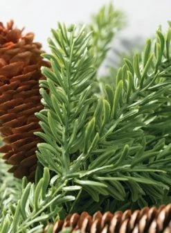 Sullivans Pine & Pinecone Artificial Stem 22"H Green