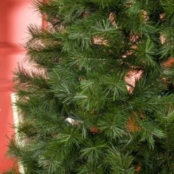 HOMCOM 8 Foot Pine Artificial Christmas Tree, Slim Pencil Xmas Tree with 952 Realistic Branches, Steel Base, Auto Open, Green 10 HOMCOM 8 Foot Pine Artificial Christmas Tree, Slim Pencil Xmas Tree with 952 Realistic Branches, Steel Base, Auto Open, Green -Northlight Christmas Store GUEST e1c9ce94 c693 459c 9432 fff16ee6a2bb