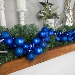 Northlight 6' Blue 3-Finish Shatterproof Ball Christmas Garland 7 Northlight 6' Blue 3-Finish Shatterproof Ball Christmas Garland -Northlight Christmas Store GUEST e4b22044 6ea2 400a b63e afa3584e5d95