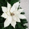 Northlight 24" Cream Poinsettia Christmas Stem Spray -Northlight Christmas Store GUEST e531d98e 7594 447c bf7d a1bbec10e319