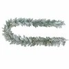 Kurt S. Adler Kurt Adler 9-Foot Pre-Lit Clear Incandescent Snow Pine Garland