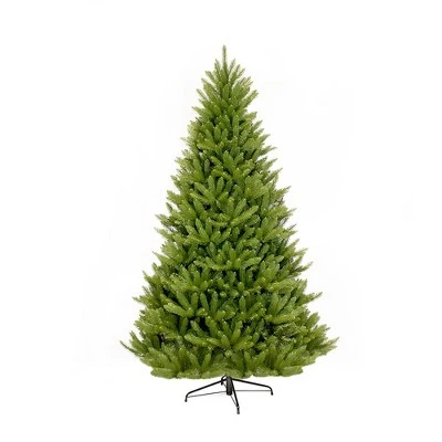 7ft Unlit Artificial Christmas Tree Full Forest Fir - Puleo 4 7ft Unlit Artificial Christmas Tree Full Forest Fir - Puleo - Image 2
