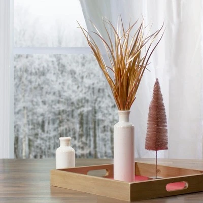 Northlight 19" Gold Glittered Artificial Grass Christmas Pick 3 Northlight 19" Gold Glittered Artificial Grass Christmas Pick