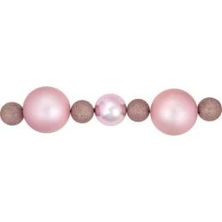 Northlight 6' Pink Shatterproof Ball 3-Finish Christmas Garland -Northlight Christmas Store GUEST e63a4a84 52ee 4550 b485 8efe876b94e9