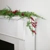 Northlight 5' x 10" Frosted Red Berry Artificial Christmas Garland, Unlit 1 Northlight 5' x 10" Frosted Red Berry Artificial Christmas Garland, Unlit -Northlight Christmas Store GUEST e75019f2 b84e 4d94 85c9 f38a736ed92b