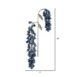 Vickerman 20" Pearl Glitter Hanging Foxglove Aritificial Christmas Spray -Northlight Christmas Store GUEST e77205dc 5cdb 4046 9afe 0e482bfcaca2