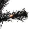 Northlight 4' Pre-Lit Black Artificial Tinsel Christmas Tree, Clear Lights -Northlight Christmas Store GUEST e7b2874b 78b6 4bb6 a8bf 68c7ea62862c