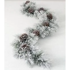 Sullivans Artificial Snowy Pine Garland 72"L Green -Northlight Christmas Store GUEST e7c3449b f77e 40d7 9286 c41343bc8c5d