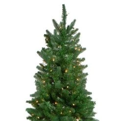 Northlight Real Touch™ Pre-Lit Artificial Altoona Pine Slim Christmas Tree - Clear Lights, 7' -Northlight Christmas Store GUEST e886203d 496a 451a a716 e85170e23a81