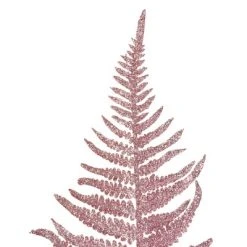 Vickerman 22" Onoclea Glitter Fern Artificial Christmas Spray