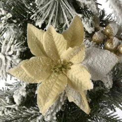 National Tree Company Artificial Christmas Garland, Green, Colonial Fir, With Flowers, Berry Clusters, Frosted Branches,9 Feet -Northlight Christmas Store GUEST eaebd1a9 c012 418c a405 a3fb0ffefcfd