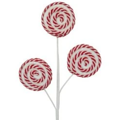 Northlight 17" Candy Cane Lollipops Decorative Christmas Spray -Northlight Christmas Store GUEST eb2389bb b911 452b 80d3 9b36983e3dae