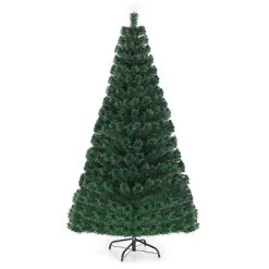 Costway 5'/6'/7'Pre-Lit Fiber Optic Christmas Tree 180/230/280 Lights Top Star -Northlight Christmas Store GUEST eb4e0c0e b833 432a 8e8b 76866eef7de9
