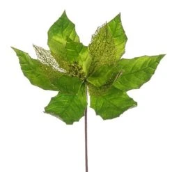 Vickerman 11" Velvet and Glitter Mesh Poinsettia Flower on Steem -Northlight Christmas Store GUEST ed2eec43 1311 4090 a0a6 64265d9b60fe