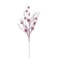 Vickerman 33" Ball and Coin Glitter Twig Spray -Northlight Christmas Store GUEST edb7621e a707 404c 925e 3211307883b2