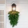 Northlight 30" Unlit Mixed Green Pine Artificial Christmas Teardrop Swag -Northlight Christmas Store GUEST ee3d127f 8c43 42c9 8033 2455c8517637