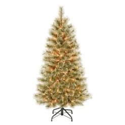 National Tree Company First Traditions Pre-Lit Arcadia Cashmere Pine Hinged Artificial Christmas Tree Clear Lights -Northlight Christmas Store GUEST efa4d08f 3ee3 42b2 b84f 8eace03aa788